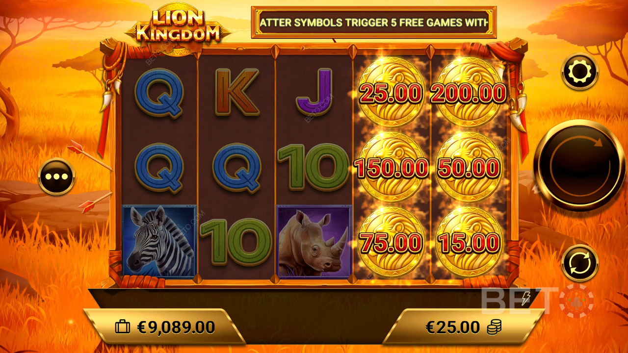 Огляд Lion Kingdom від BETO Slots