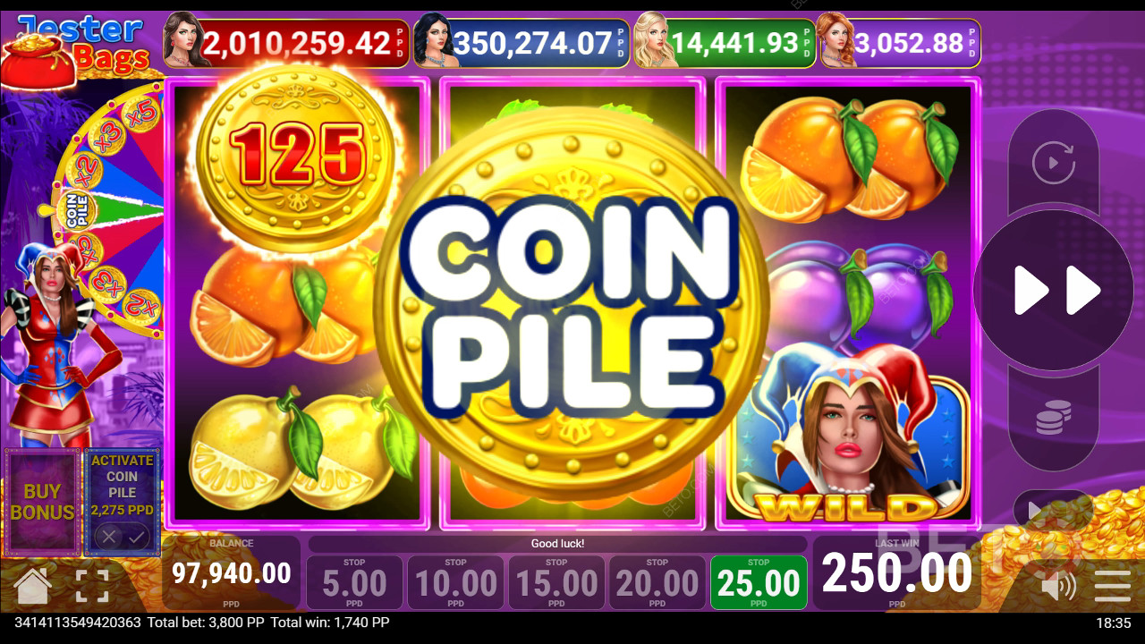 Огляд мішків блазня від BETO Slots