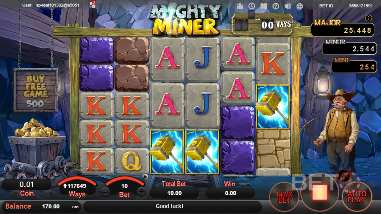 Mighty Miner Грати Безкоштовно