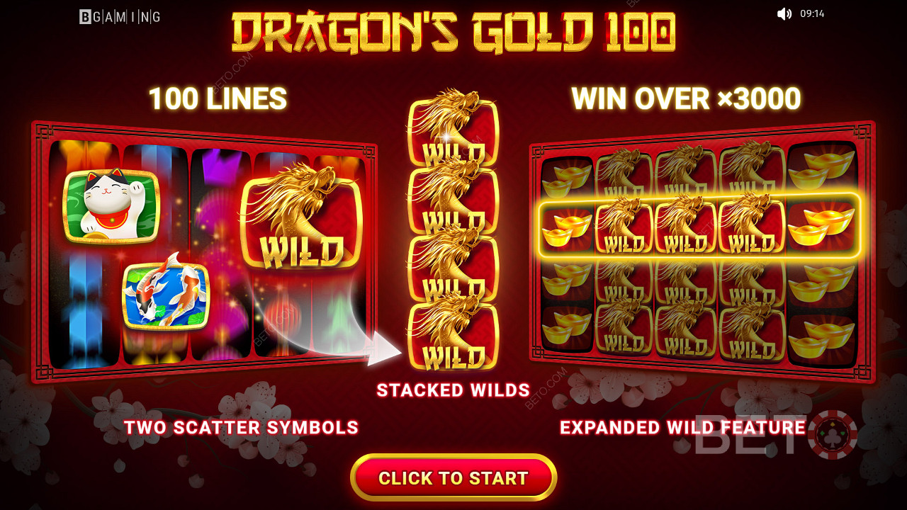 Не пропустіть захопливі символи розкиду в грі Dragons Gold