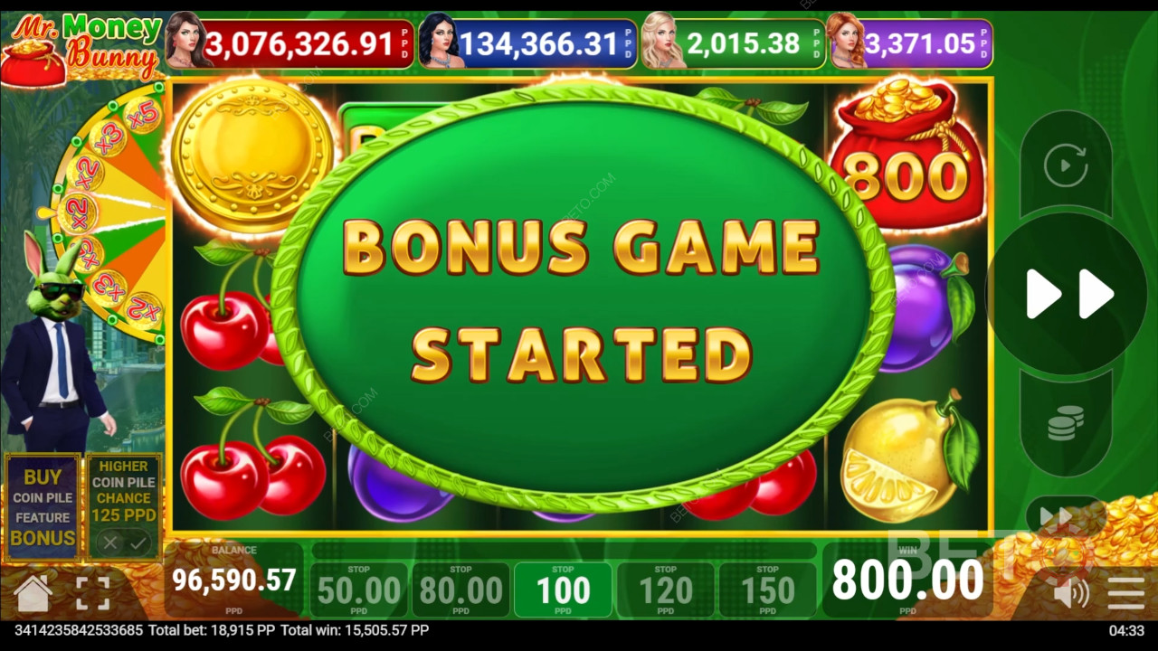 Особливості бонусів пояснюються в Money Bunny від Pateplay