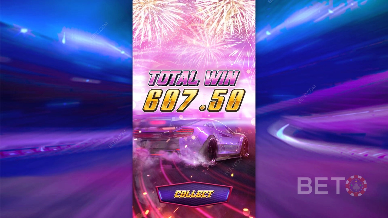Виграйте 8,345 разів більше вашої ставки у відеослоті Speed Winner!