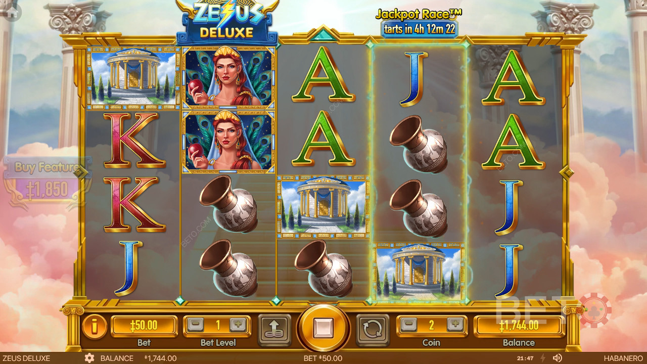 Огляд Zeus Deluxe від BETO Slots