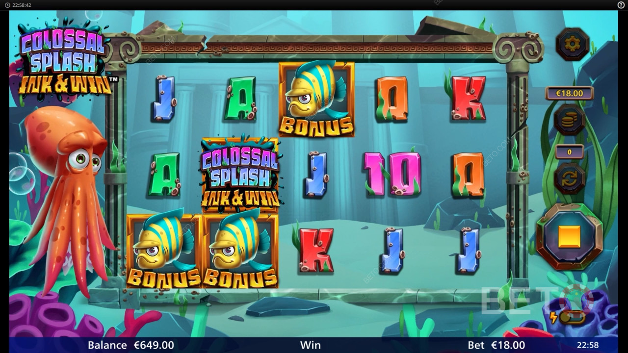Colossal Splash Ink & Win Грати Безкоштовно