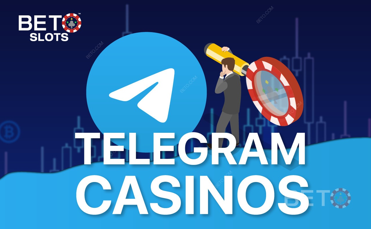 Найкращі Telegram-казино, які підтримують криптовалюти