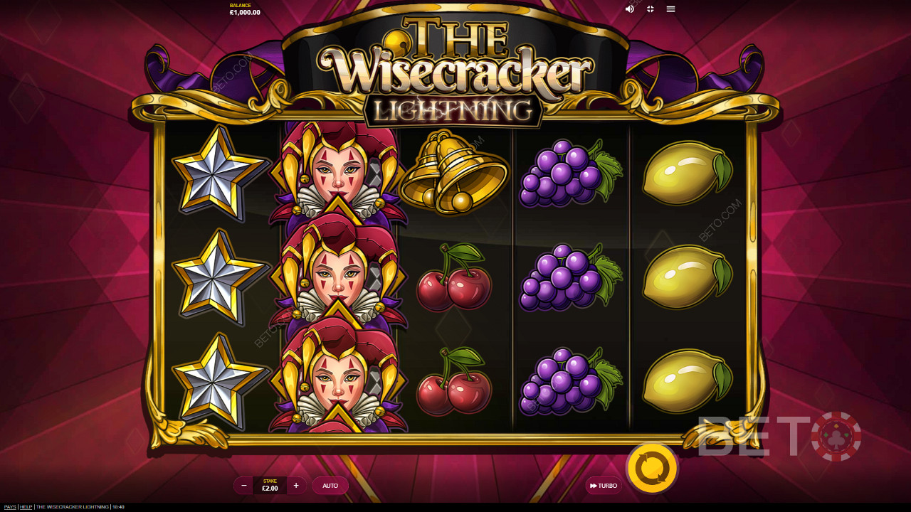 Витончений фон і проста графіка в The Wisecracker Lightning