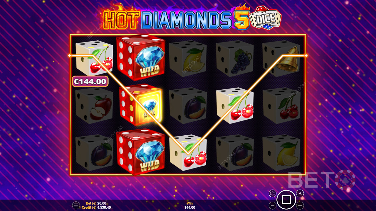 Hot Diamonds 5 Dice Грати Безкоштовно