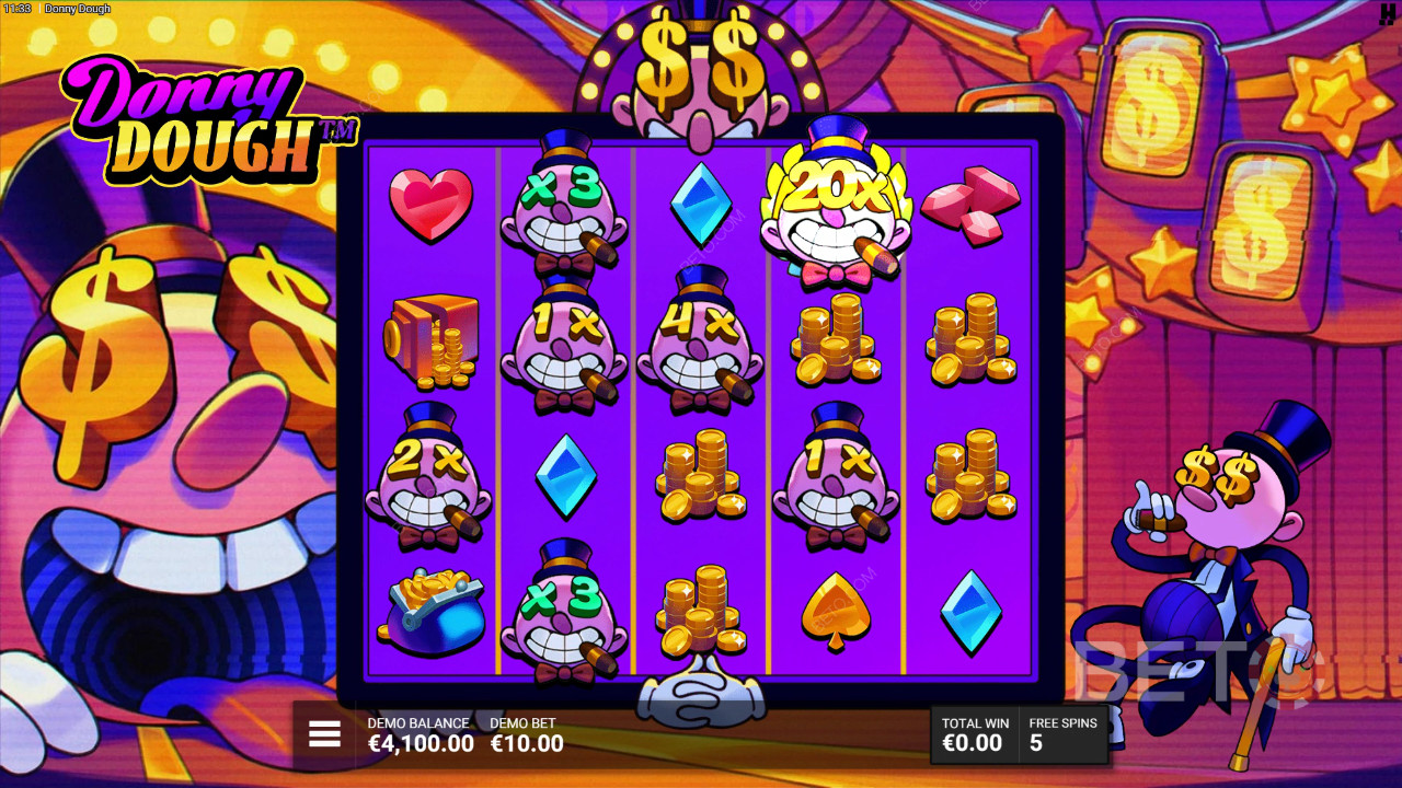 Огляд Donny Dough від BETO Slots