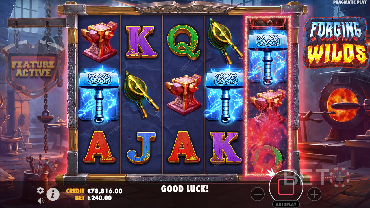 Огляд Forging Wilds від BETO Slots