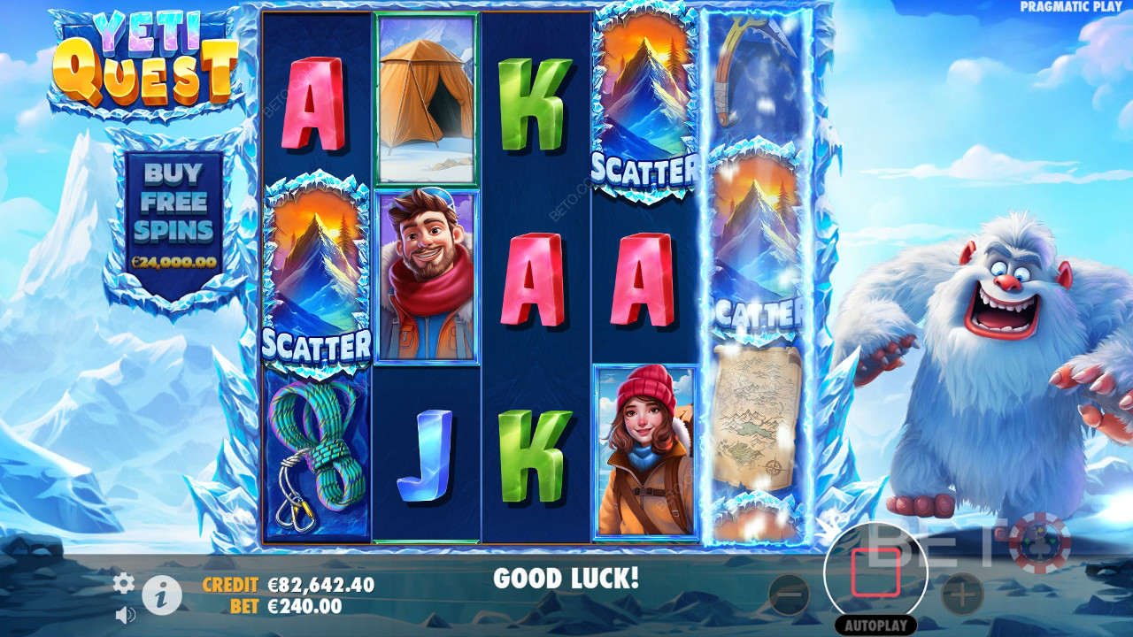 Огляд Yeti Quest від BETO Slots
