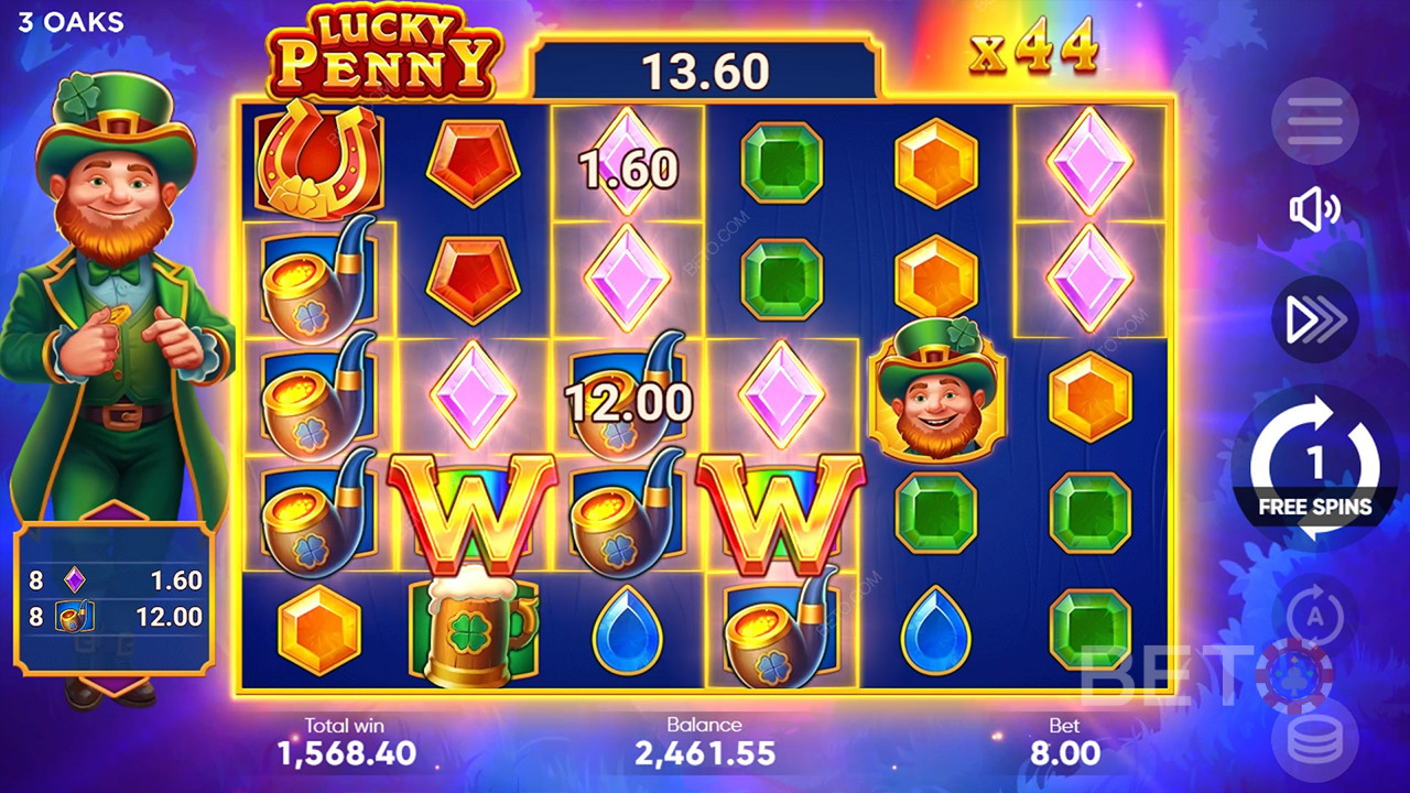 Особливості бонусів у грі Lucky Penny від 3 Oaks Gaming