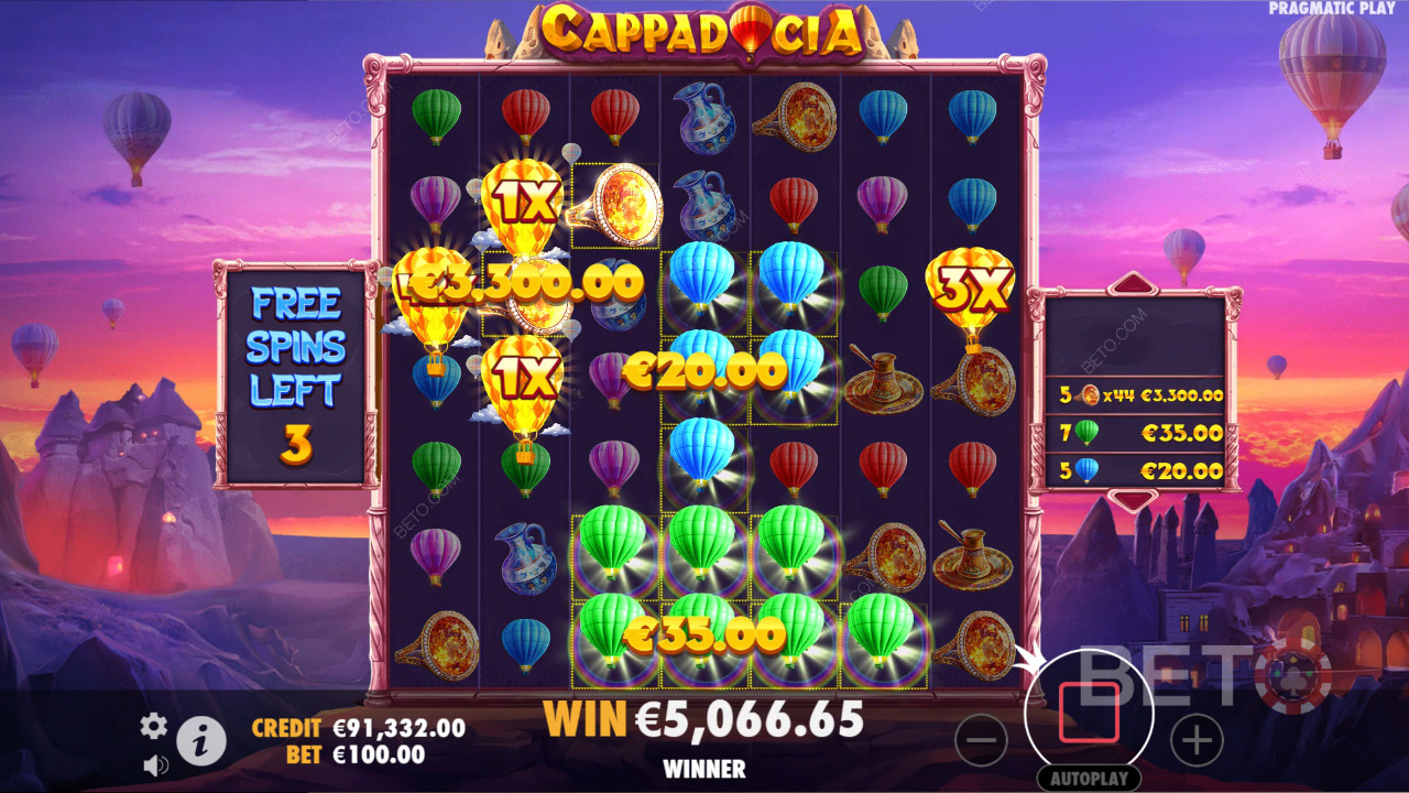 Cappadocia (Pragmatic Play) Грати Безкоштовно