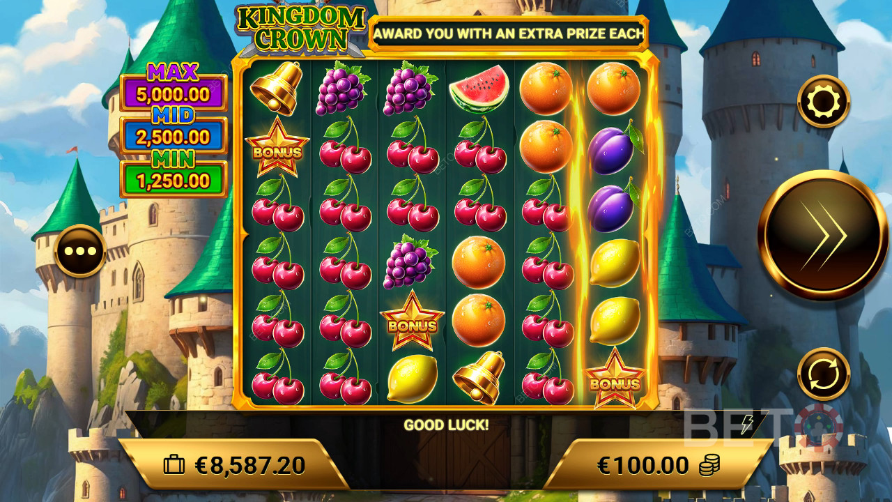 Огляд Kingdom Crown від BETO Slots