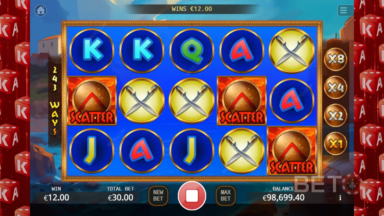 Огляд Spartan від BETO Slots