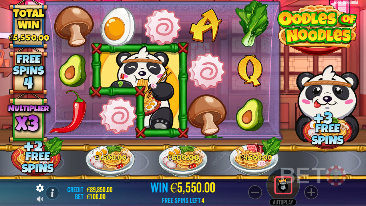 Огляд локшини Oodles of Noodles від BETO Slots