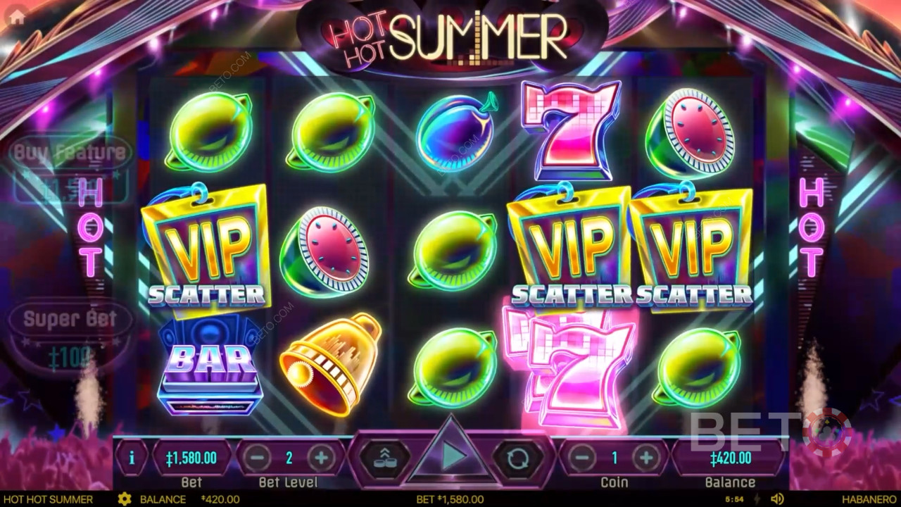 Огляд Hot Hot Summer від BETO Slots
