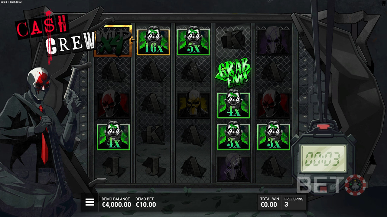 Огляд Cash Crew від BETO Slots