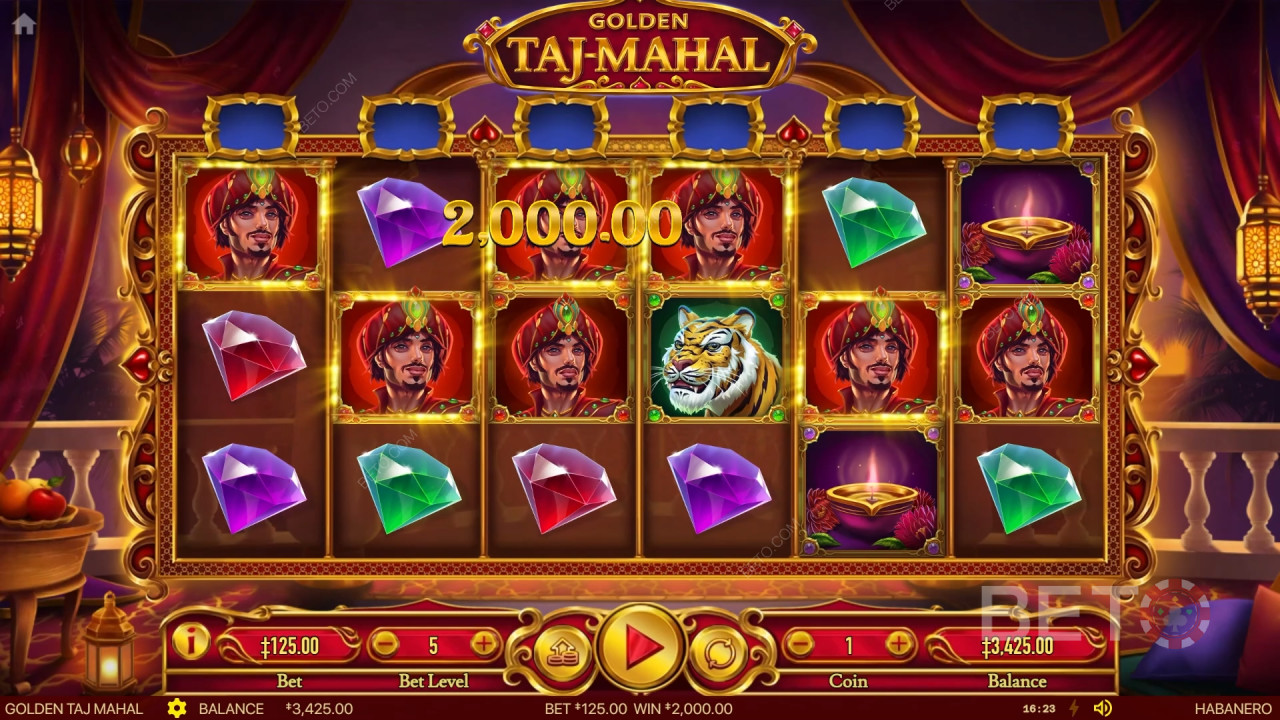 Золотий Тадж-Махал огляд від BETO Slots