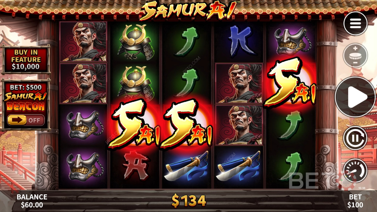 Огляд Samur.A.I від BETO Slots