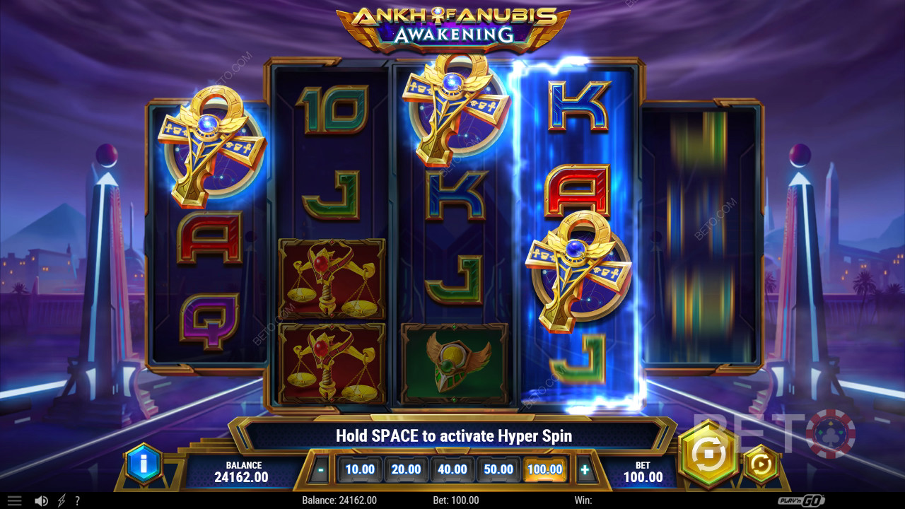 Огляд Ankh of Anubis Awakening від BETO Slots
