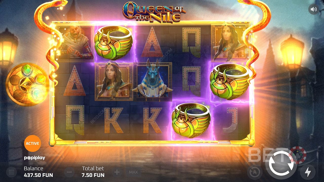 Огляд Queen of the Nile від BETO Slots