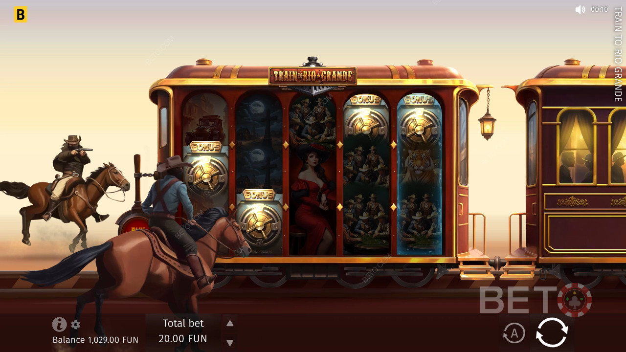 Огляд поїзда до Ріо-Гранде від BETO Slots