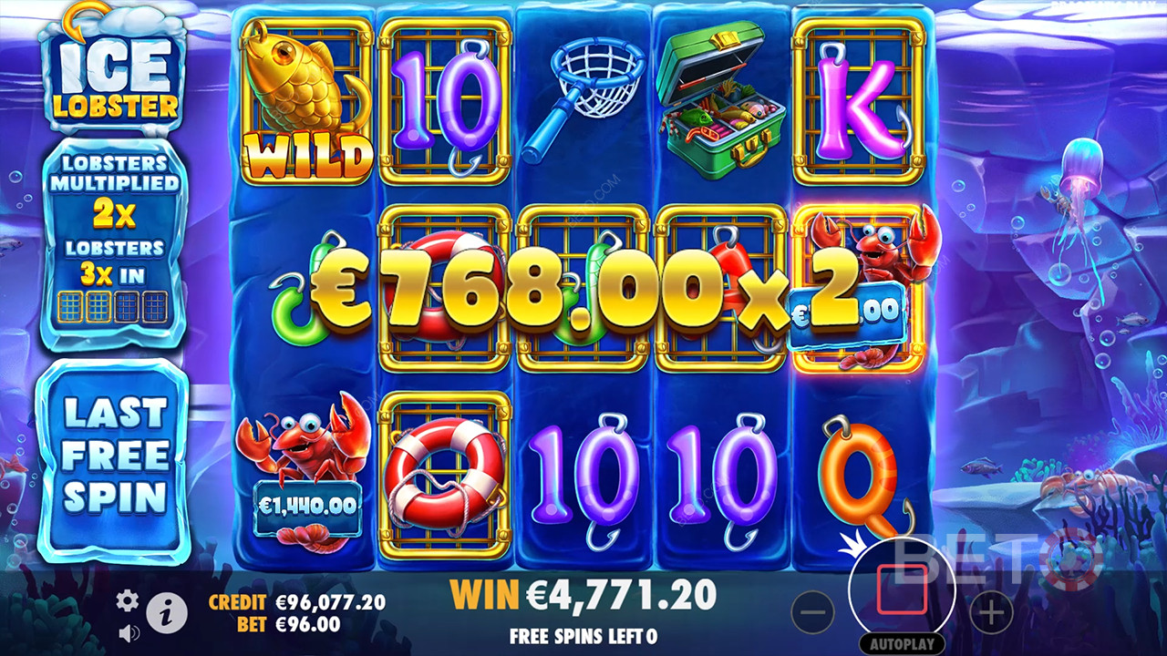 Огляд Ice Lobster від BETO Slots