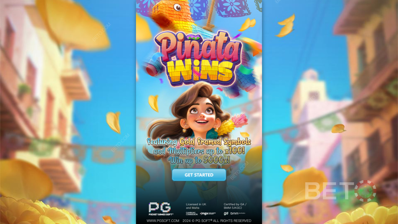 Виграйте 5 000 разів більше вашої ставки в онлайн-слоті Pinata Wins!