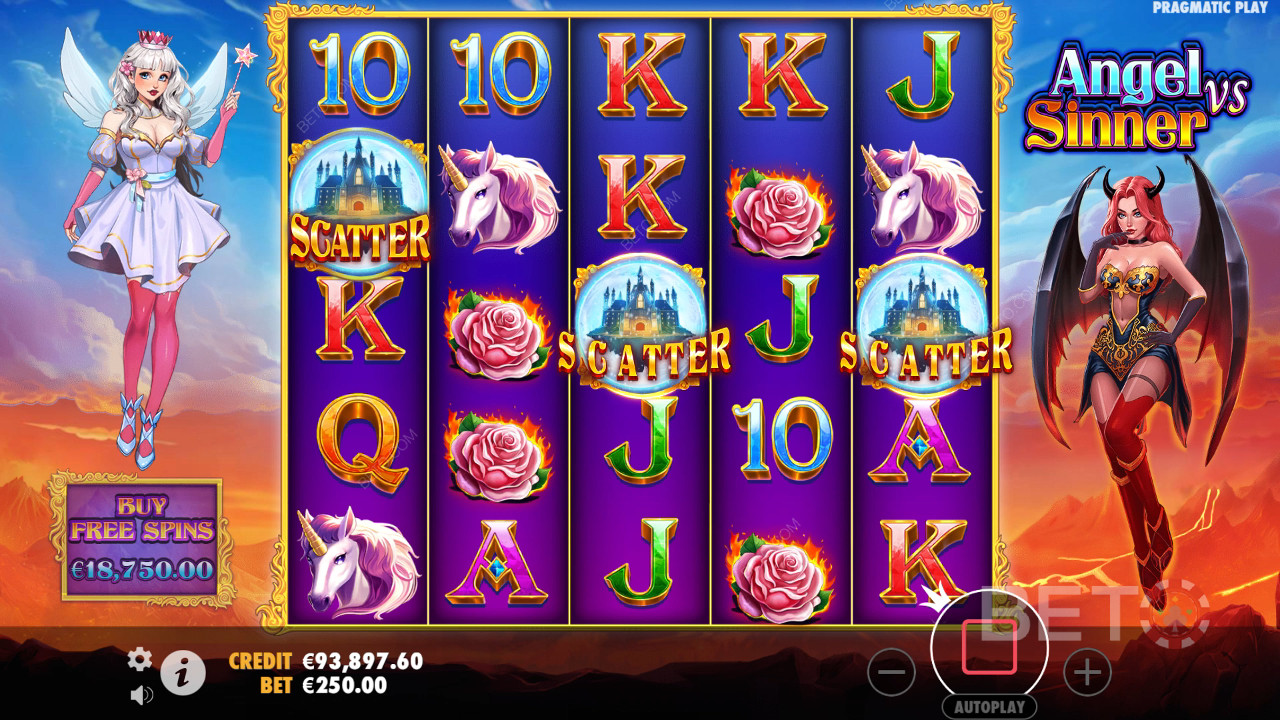 Огляд ангела проти грішника від BETO Slots