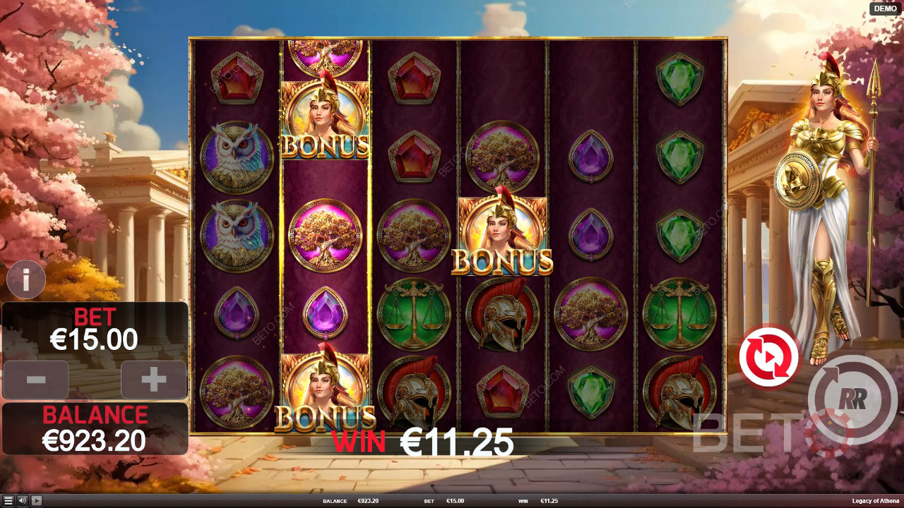 Огляд Legacy of Athena від BETO Slots