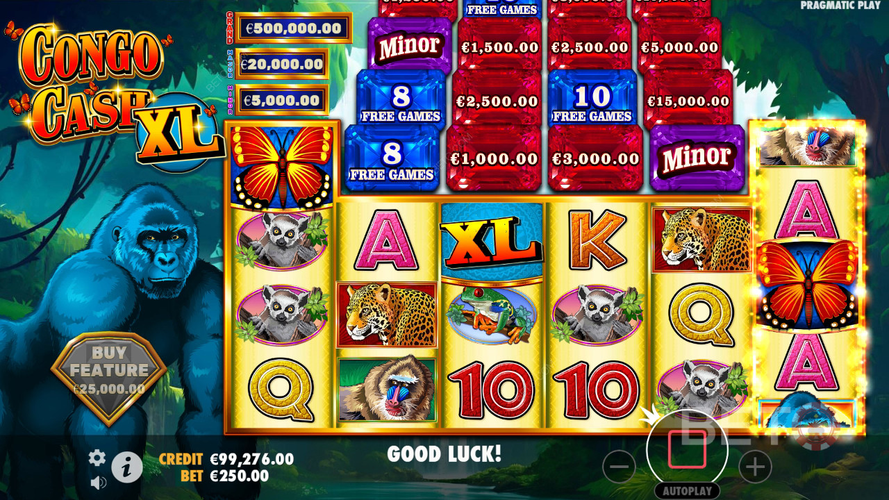 Congo Cash Огляд XL від BETO Slots