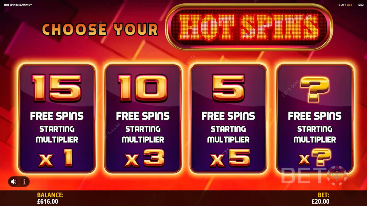 Виграш безкоштовних обертань у Hot Spin Megaways
