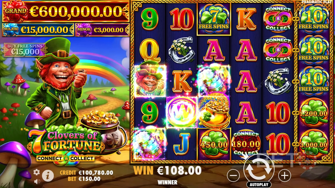 Огляд 7 Clover of Fortune від BETO Slots