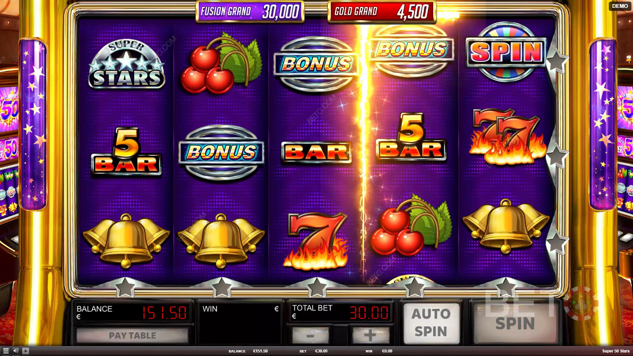 Огляд Super 50 Stars від BETO Slots