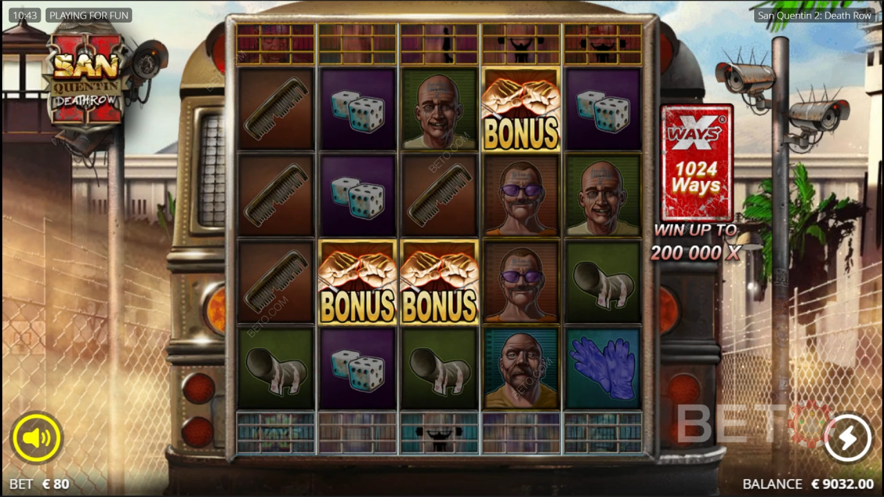 San Quentin 2 Огляд BETO Slots