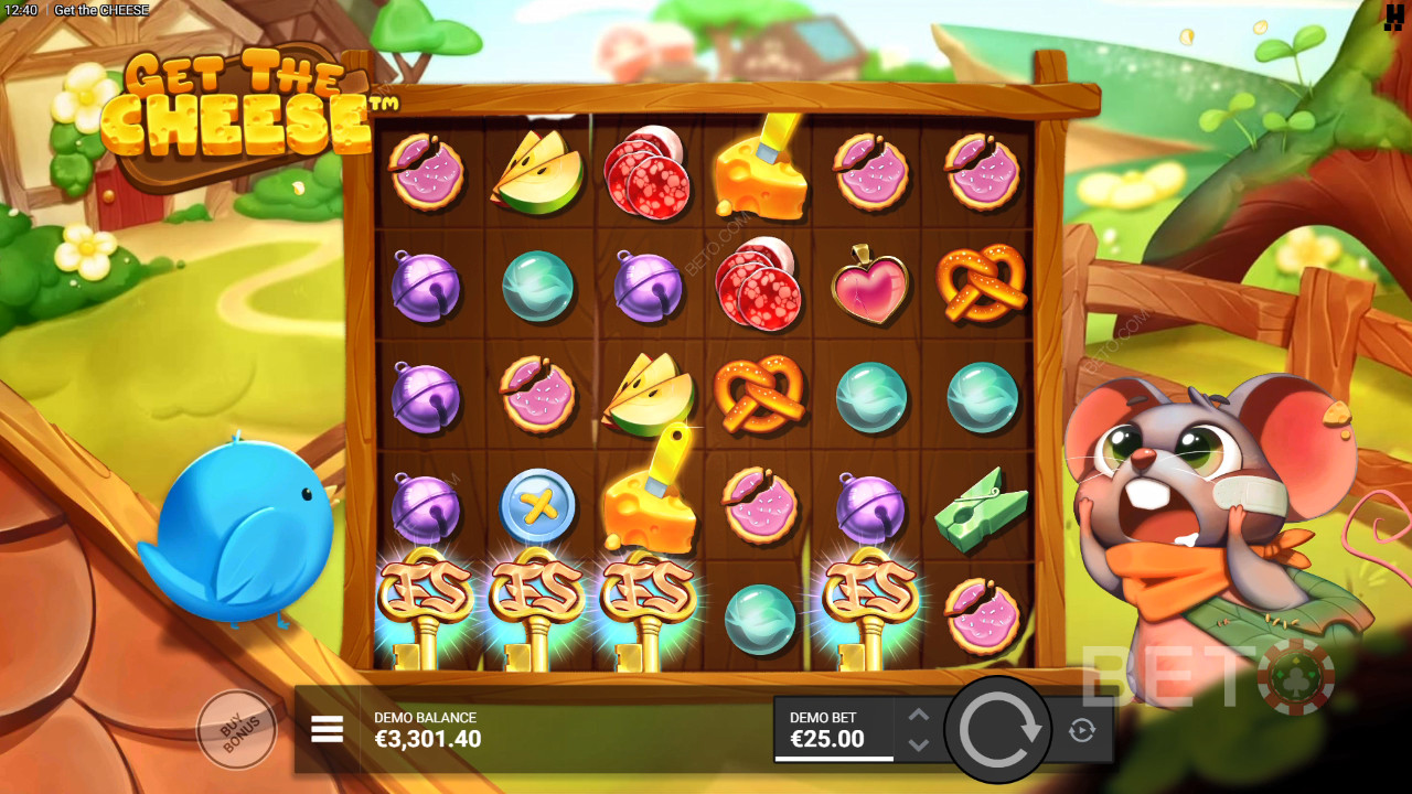 Отримайте огляд The Cheese від BETO Slots