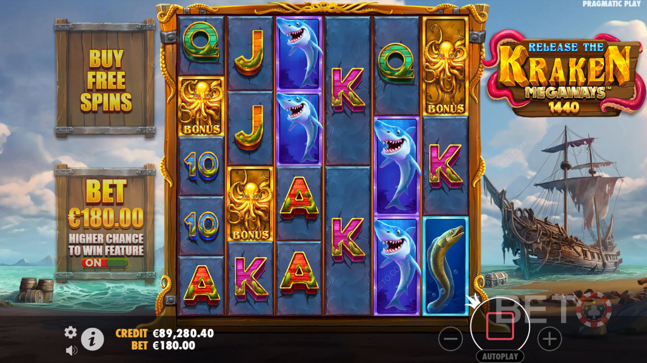 Випускаємо огляд Kraken Megaways від BETO Slots