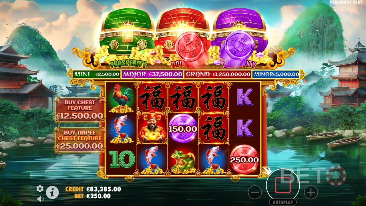 Огляд скринь Cai Shen від BETO Slots