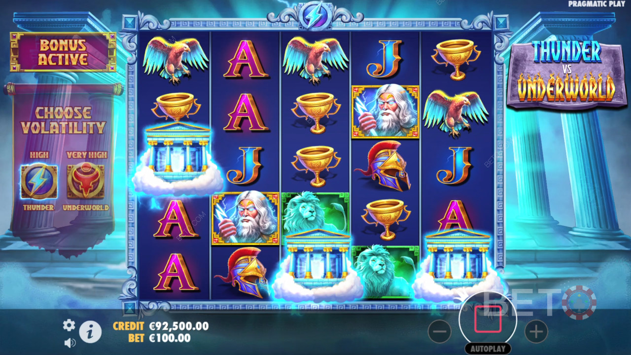 Огляд Thunder vs Underworld від BETO Slots