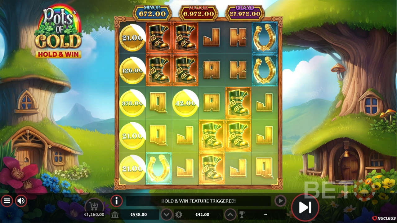 Огляд Pots of Gold від BETO Slots
