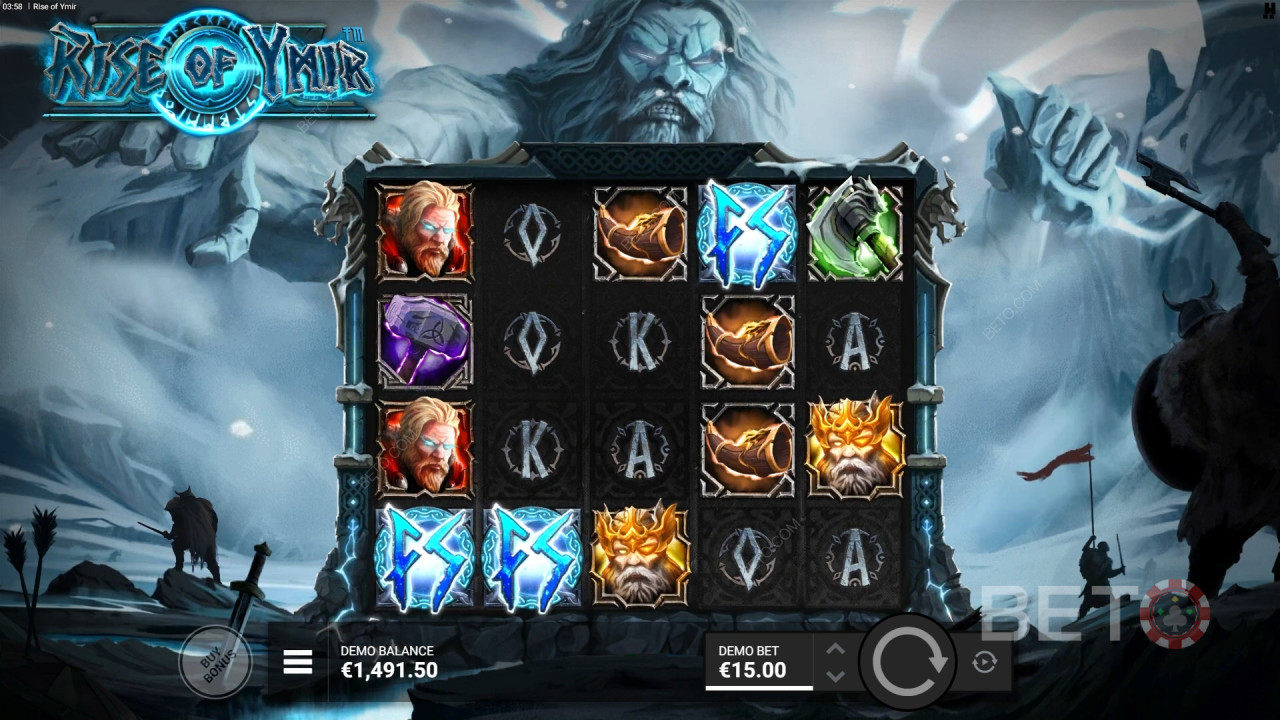 Огляд Rise of Ymir від BETO Slots