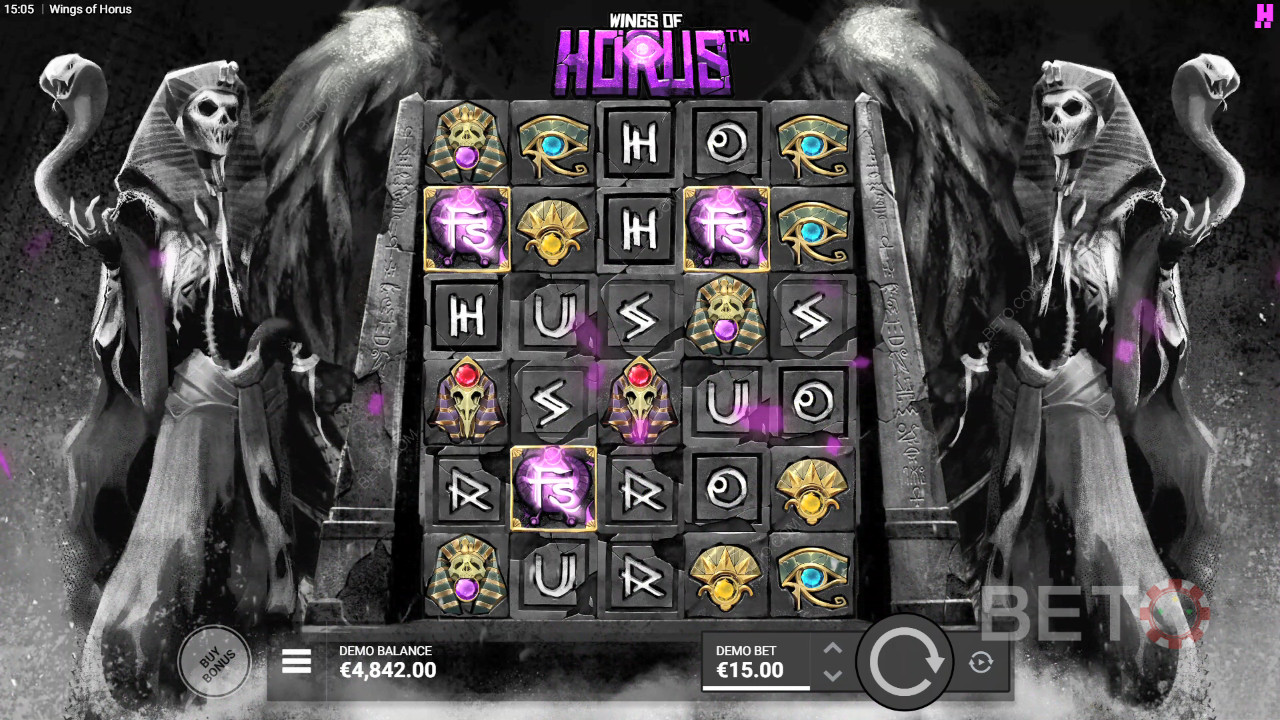 Огляд Wings of Horus від BETO Slots