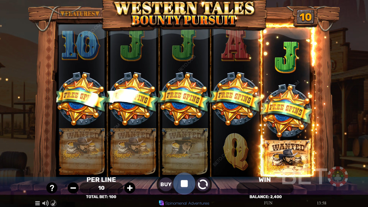 Огляд Western Tales - Bounty Pursuit від BETO Slots