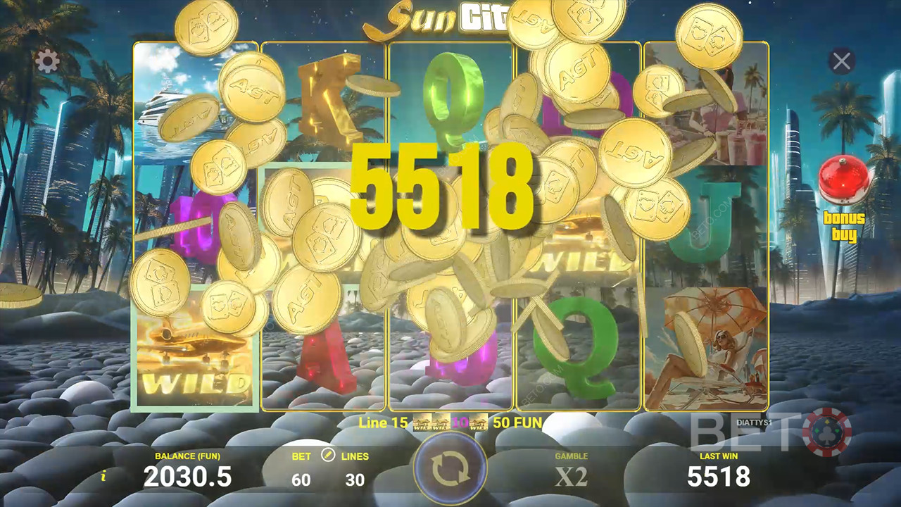 Огляд Sun City від BETO Slots