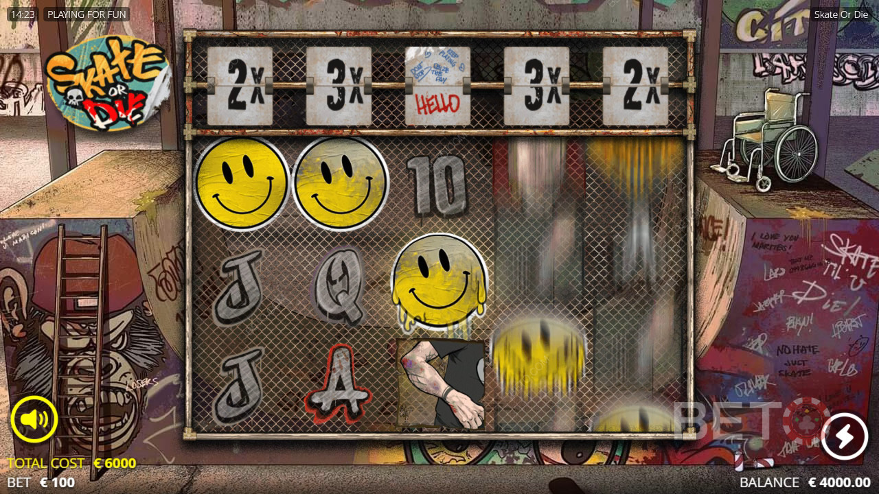 Огляд Skate or Die від BETO Slots