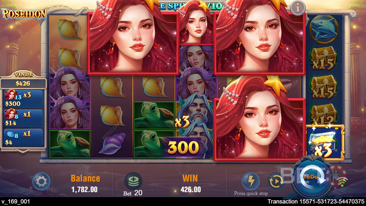 Огляд Poseidon від BETO Slots