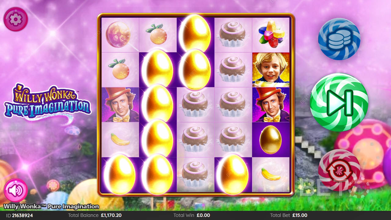 Огляд Willy Wonka Pure Imagination від BETO Slots