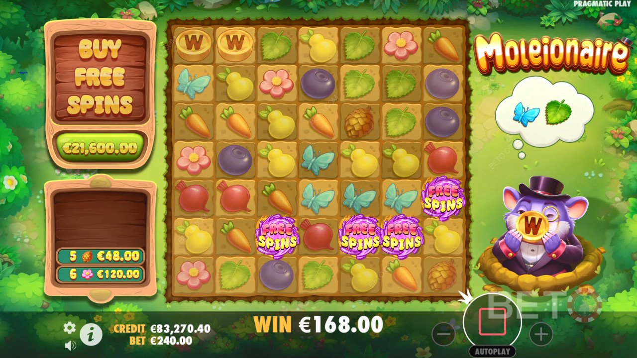 Огляд Moleionaire від BETO Slots
