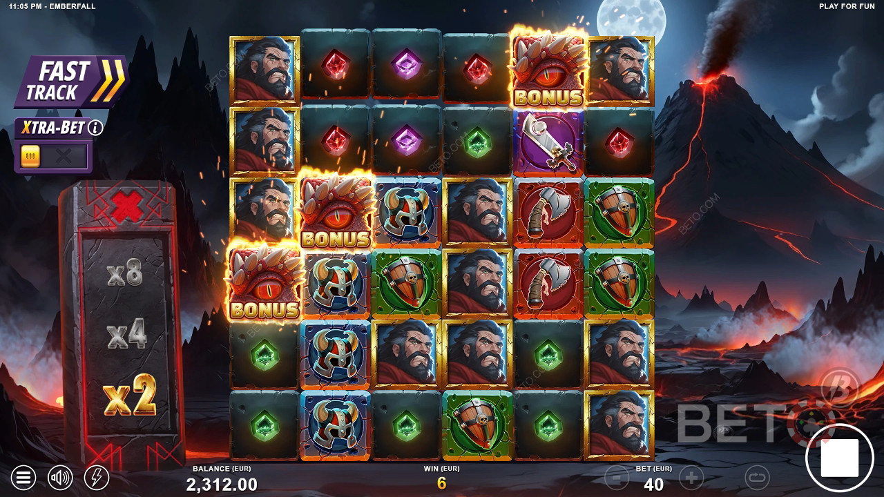 Огляд Emberfall від BETO Slots