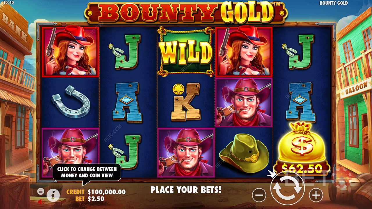 Bounty Gold генерує 25 ліній виплат